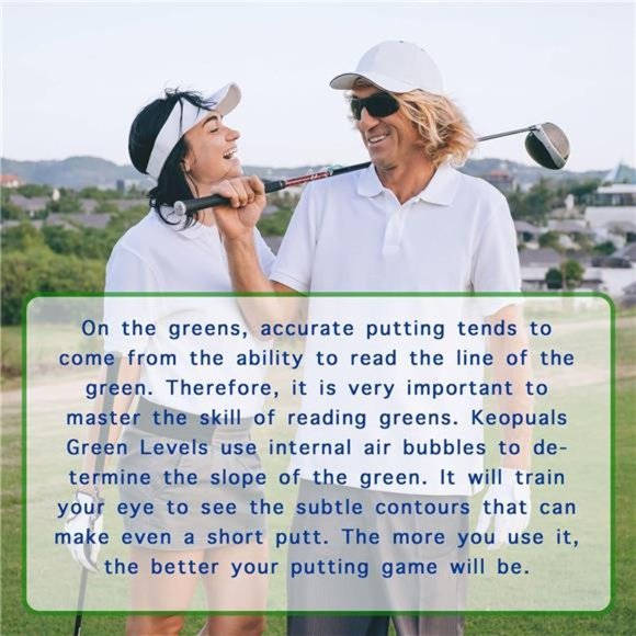 Golf Ball Marker - Golf Green Reader with Level Golf Accessories - Picture 8 of 8